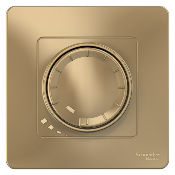 Systeme Electric Blanca внутр Титан Светорегулятор (диммер) поворотно-нажимной 400Вт