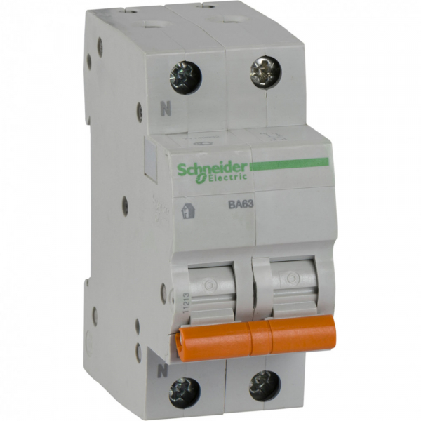 Schneider Electric Домовой ВА63 Автоматический выключатель 1P+N 16A (C) 4.5kA