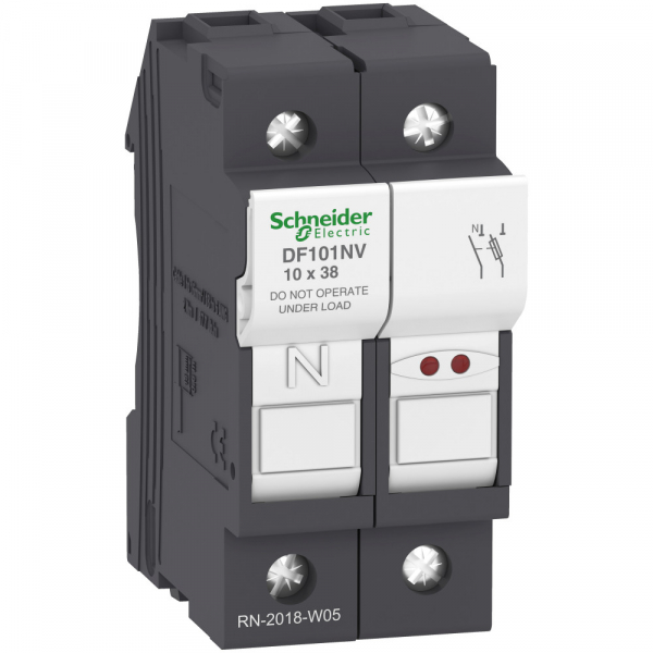 Schneider Electric Разделитель-предохранитель 32A с указателем срабатывания 1Р+N 10х38