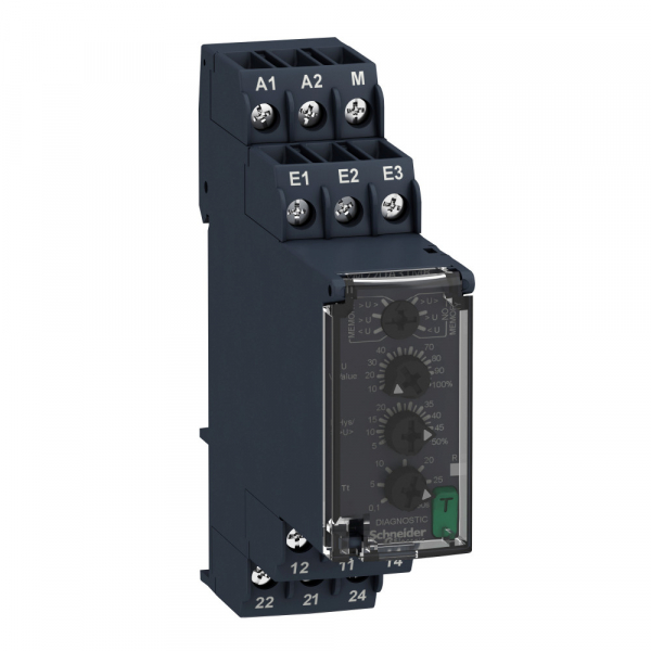 Schneider Electric Реле контроля повыш./пониж.напр., с/без памяти RM22UA32MR