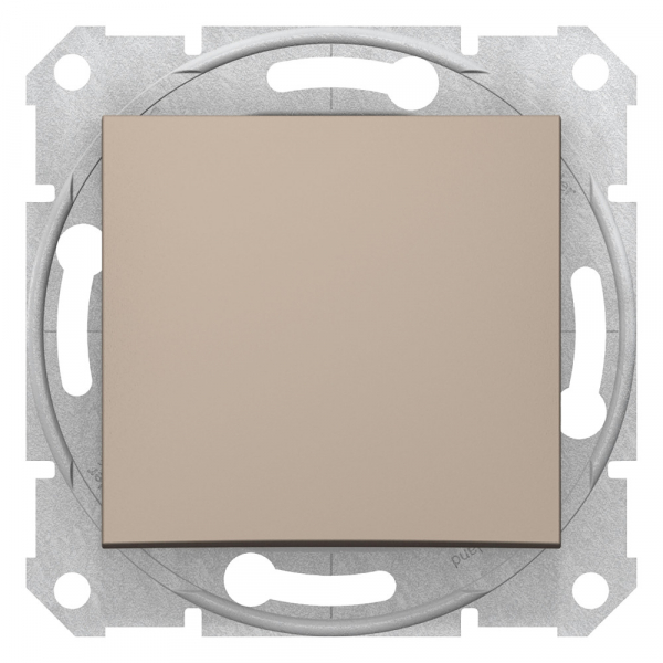 Schneider Electric Sedna Титан Выключатель 1-клавишный 10А (сх.1)