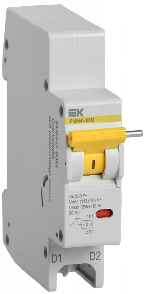 IEK KARAT Расцепитель мин. макс. РММ47-60М на DIN-рейку для ВА47-60M