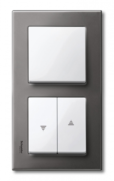 Schneider Electric Merten SM M-Elegance Серый родий Рамка 2-ая