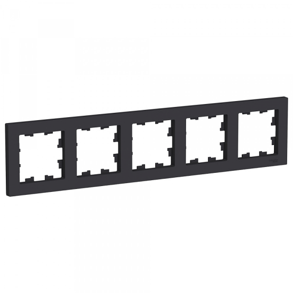 Systeme Electric AtlasDesign Карбон Рамка 5-ая, универсальная