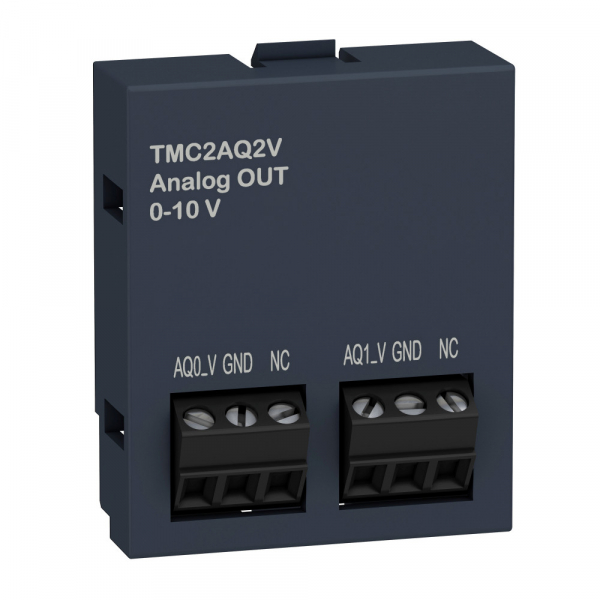 Schneider Electric M238 Картридж аналогового выхода М221- 2 выхода U (TMC2AQ2V)