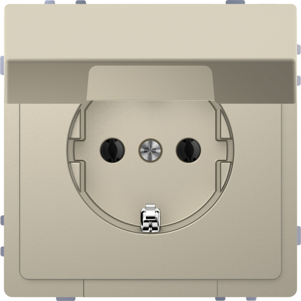 Schneider Electric Merten D-Life Сахара Розетка 16А с/з и крышкой IP20