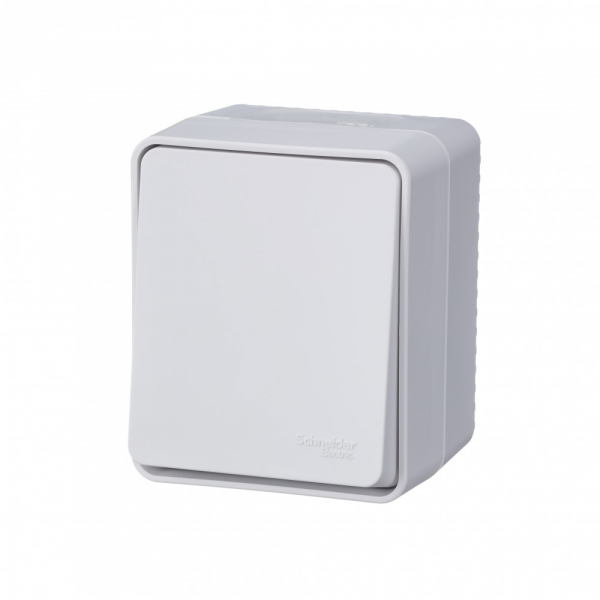 Systeme Electric AtlasDesign Profi54 Наруж Белый Переключатель 1-клавишный 10 АХ IP54