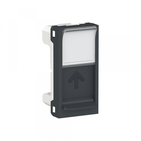 Schneider Electric Unica Modular Беж Панель лицевая RJ45, одиночная без коннектора, 1 модуль