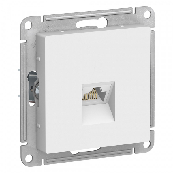 Systeme Electric AtlasDesign Белый Розетка компьютерная RJ45, кат. 6A, механизм