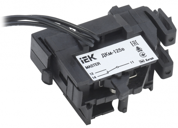 IEK KARAT MASTER Контакт дополнительный ДКм-125е (ДКм-32) с электронным расцепителем