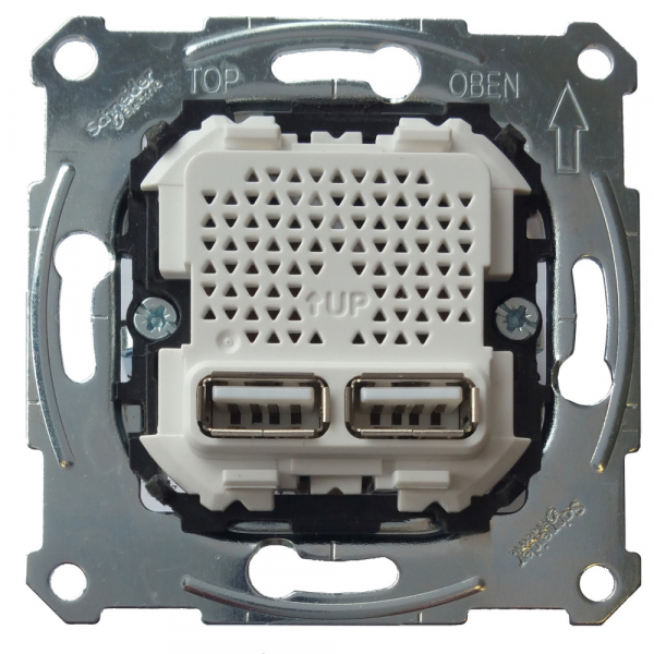 Schneider Electric Merten USB механизм зарядного устройства 2,1А