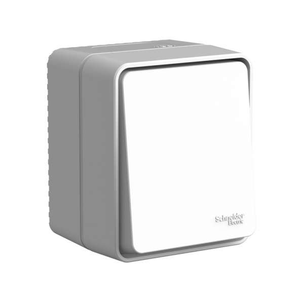 Systeme Electric AtlasDesign Profi54 Наруж Серый Переключатель 1-клавишный 10 АХ