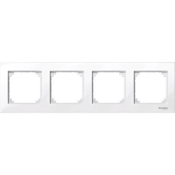 Schneider Electric Merten SM M-Plan Бел Актив Рамка 4-ая