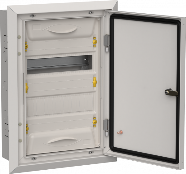 TITAN 5 Корпус мет. ЩРв-24 (1х24) 505х365х130 IP31 сер IEK