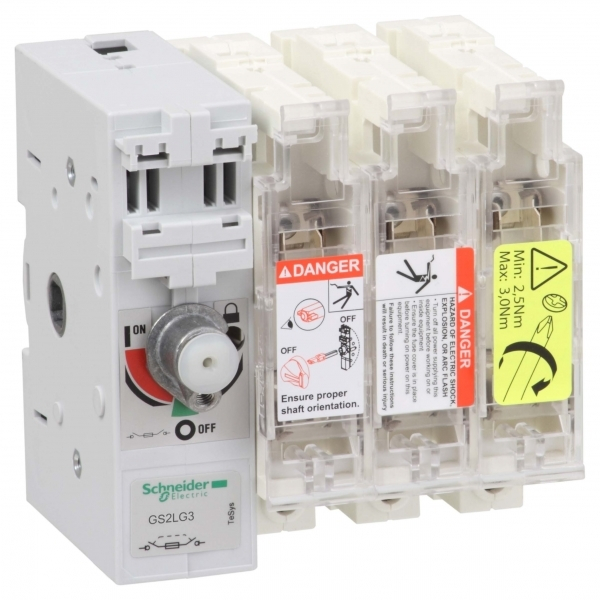 Schneider Electric Корпус выключателя-разъединителя-предохранителя 3P размер 0 160A (GS2LG3)