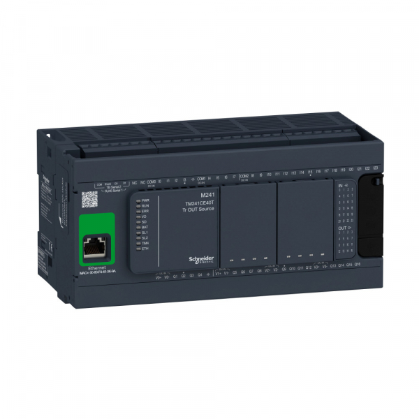Schneider Electric M238 Блок базовый M241-40IO транзисторный источник Ethernet