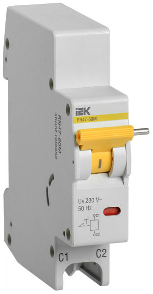 IEK KARAT Расцепитель независ. РН47-60М на DIN-рейку для ВА47-60M