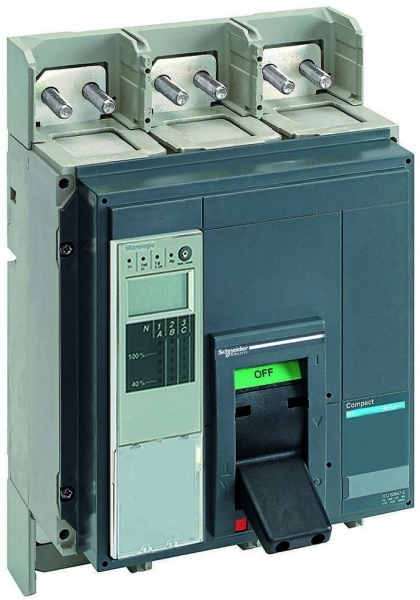 Schneider Electric Compact NS630 Силовой Автоматический выключатель 4P Iu=1000А диапазон уставки тока расцепления: 2000А 100кА IP30