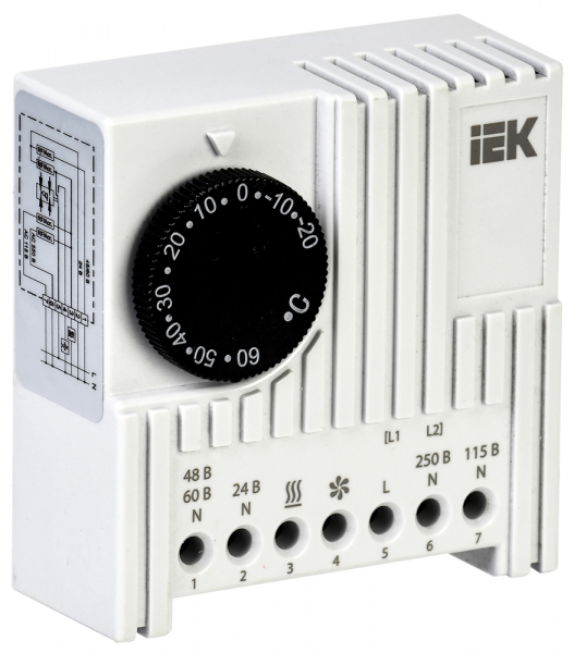 IEK Термостат УККт от -20 до +60°C NO/NC