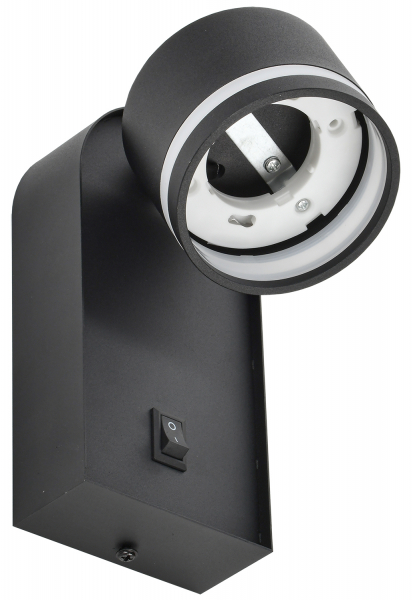 IEK Светильник 4035 настенный GX53 черный