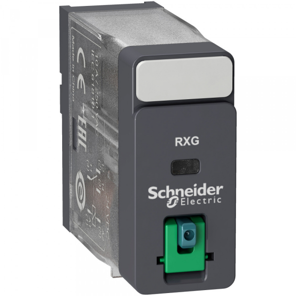 Schneider Electric Реле промежуточное, 10А, 1С/О,=24В, кнопка тест