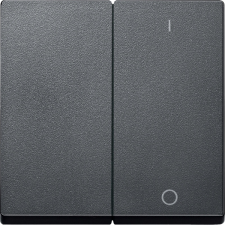 Schneider Electric Merten SM Антрацит Две клавиши с пиктограммой «вкл» и «откл»