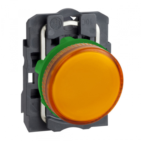 Schneider Electric XB5 Лампа сигнальная 22мм до 250В желтая XB5AV65