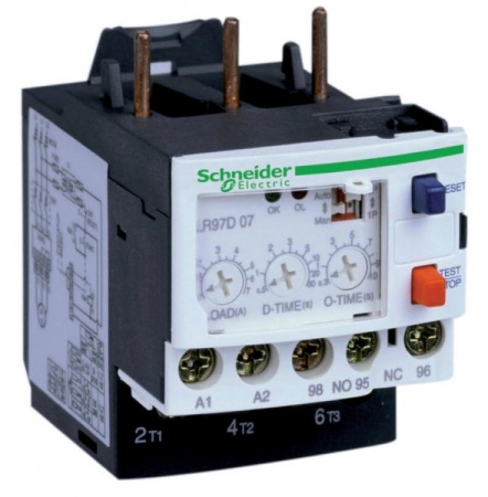 Schneider Electric Contactors D Thermal relay D Электронное реле перегрузки 1,2A-7A, 110В AC