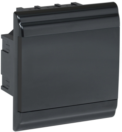 IEK PRIME Корпус пластиковый встраиваемый ЩРВ-П-6 черный IP41