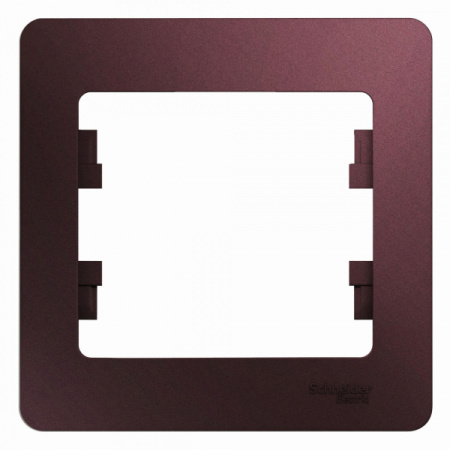 Systeme Electric Glossa Баклажановый Рамка 1-ая