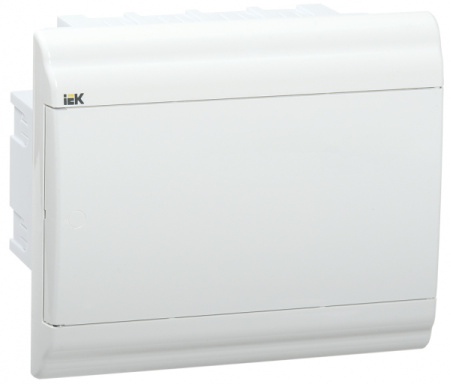 IEK PRIME Корпус пластиковый встраиваемый ЩРВ-П-9 белый/белая дверь IP41