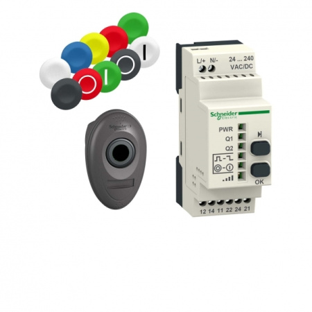 Schneider Electric Комплект приемник и беспроводная кнопка 24ВDC XB5RMA04