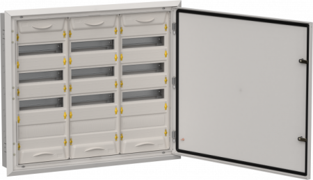 TITAN 5 Корпус мет. ЩРв-144 (3х48) 755х885х130 IP31 сер IEK