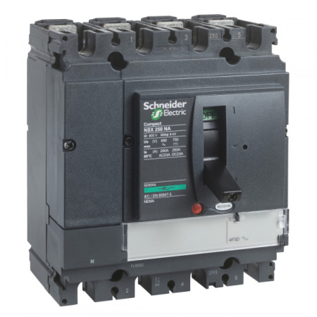 Schneider Electric Compact NSX 250NA Выключатель-разъединитель 4P