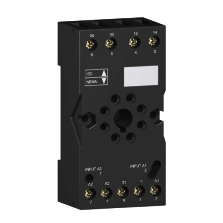 Schneider Electric Колодка с комбинироваными цилиндрическими контактами, 2 перекидных контакта