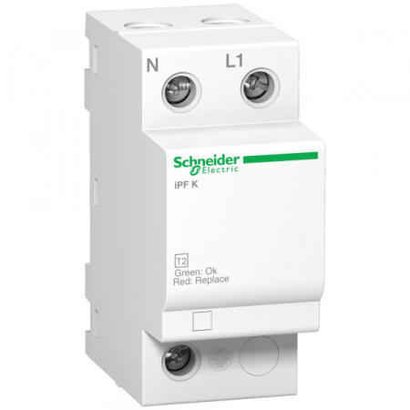 Schneider Electric Acti 9 УЗИП T2 iPF K 20 20kA 340В 1P+N