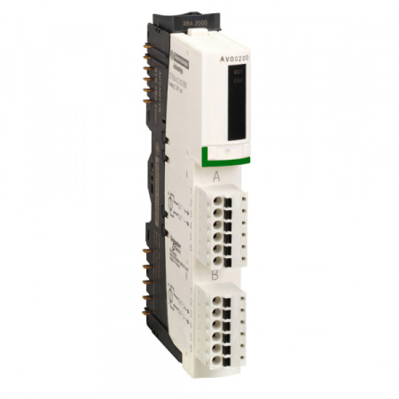 Schneider Electric Modicon Модуль аналогового выхода, 2 канала -10..+10В (комплект) (STBAVO0200K)