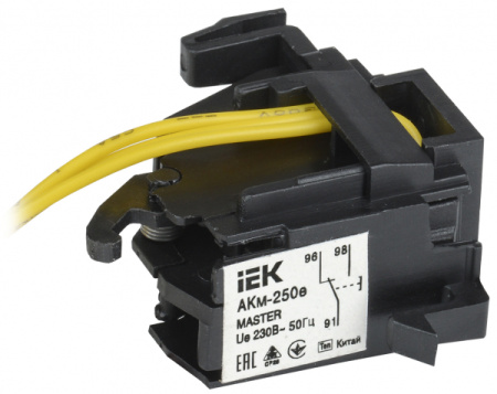 IEK KARAT MASTER Контакт аварийный АКм-250е (АКм-35) с электронным расцепителем
