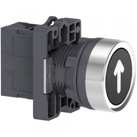 Schneider Electric XB4 Кнопка ХА2, пр. воз, белая, с маркировкой, 1НO