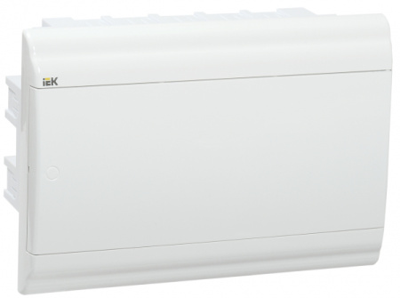 IEK PRIME Корпус пластиковый встраиваемый ЩРВ-П-12 белый/белая дверь IP41