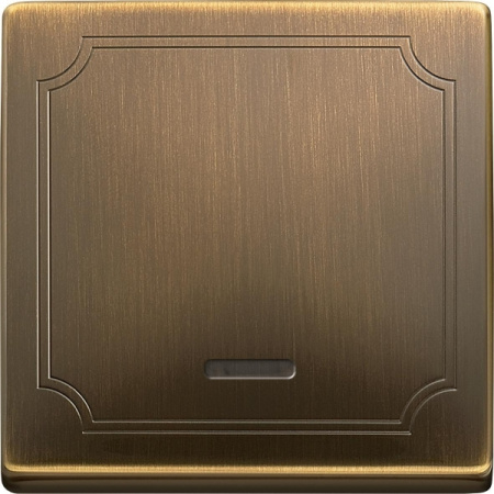 Schneider Electric Merten SD Античная латунь Клавиша 1-ая с окошком для световой индикации