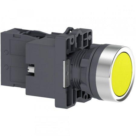 Schneider Electric Кнопка с подсветкой LED, 24В,желтая,1НO