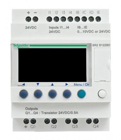 Schneider Electric Smart relays Zelio Logic Реле компактное 12вх/вых =24В