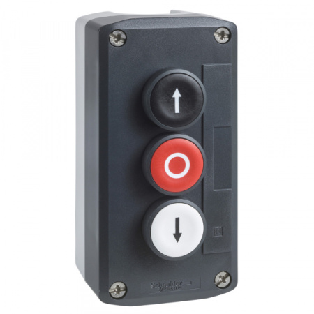 Schneider Electric Кнопочный пост 3 кнопки с возвратом XALD334