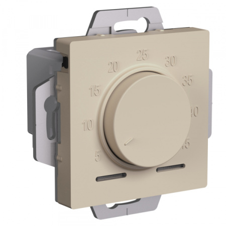 Systeme Electric AtlasDesign Песочный ТЕРМОСТАТ электрон. теплого пола с датчиком, 10A, механизм