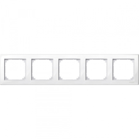 Schneider Electric Merten SM M-Smart Бел глянец Рамка 5-ая