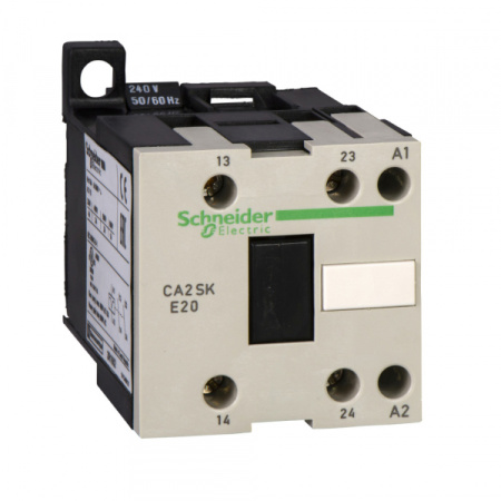 Schneider Electric Auxiliary contactors Промежуточное реле 1НО+1НЗ, цепь управления 24В DC, винтовой зажим