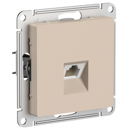 Systeme Electric AtlasDesign Песочный Розетка компьютерная RJ45, кат. 5Е, механизм