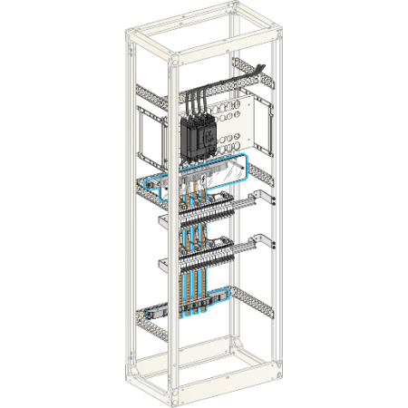Schneider Electric Easy SM Держатель задних силовых шин