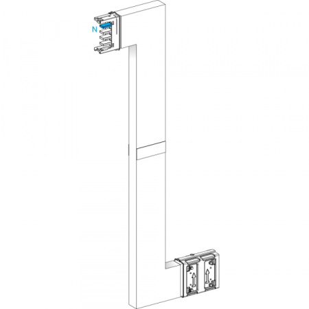 Schneider Electric CANALIS KSA СЕКЦИЯ Z-ОБР УГЛОВАЯ НА ЗАКАЗ 400А С ОГН. A=200 B=700 ДО 1200 C=200